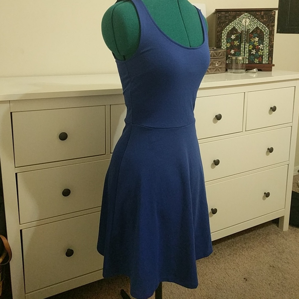 Cute blue tank dress
